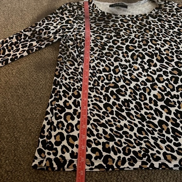Kasper leopard top - Picture 3 of 4